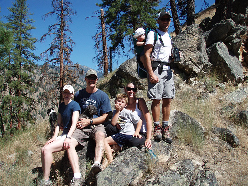 Hiking at Shepp Ranch.